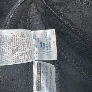 Men’s black Levi 508